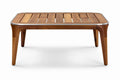 Moderne Houten Salontafel met Sleuvenontwerp