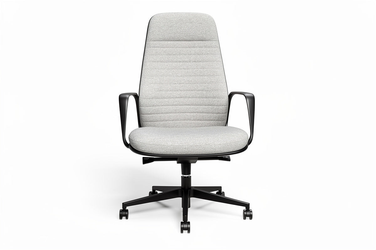 Ergonomische Bureaustoel met Verstelbare Rugleuning en Wielen